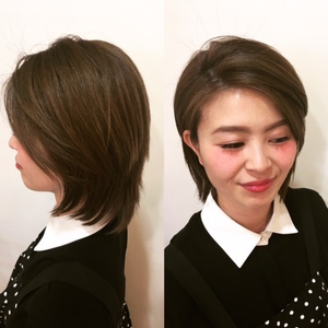 卒業式ヘアアレンジ、飾りは生花で可愛く♪